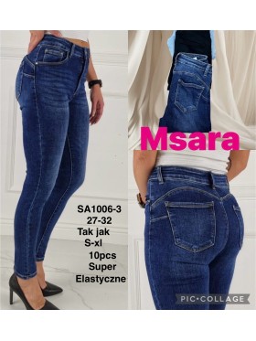 Jeansy damskie  M'sara,size s-xl, paczka 10szt,