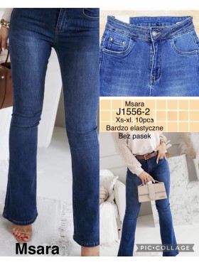 Jeansy damskie  M'sara,size xs-xl, paczka 10szt,