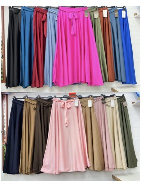 Spódnica długa damskie Włoski, size uni, paczka 6szt,Mix kolor