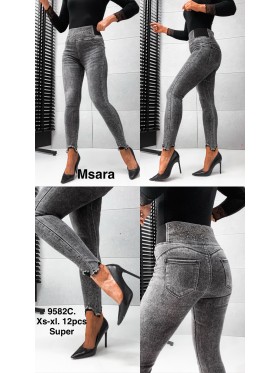 Jeansy damskie  M'sara,size xs-xl, paczka 12szt,