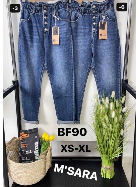 Jeansy damskie  M'sara,size xs-xl, paczka 10szt,