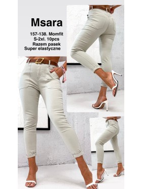 Jeansy damskie  M'sara,size s-2xl, paczka 10szt,