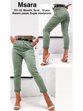 Jeansy damskie  M'sara,size xs-xl, paczka 10szt,