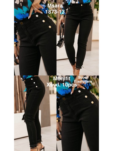 Jeansy damskie  M'sara,size xs-xl, paczka 10szt,