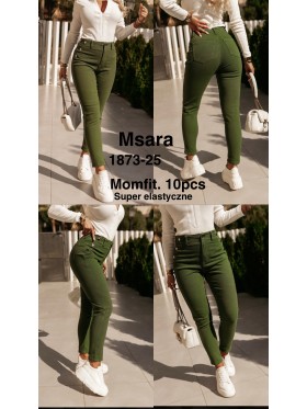 Jeansy damskie  M'sara,size xs-xl, paczka 10szt,