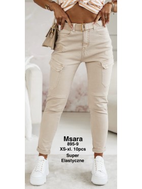 Jeansy damskie  M'sara,size xs-xl, paczka 10szt,
