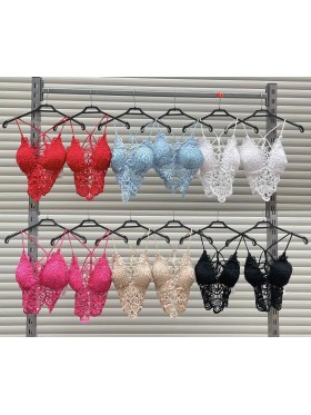 Bluzki damskie Włoski, size uni, paczka 6szt,Mix kolor