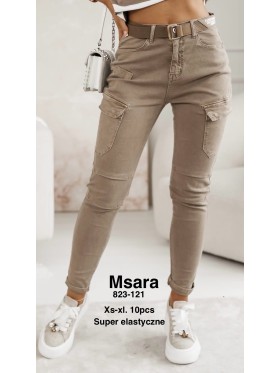 Jeansy damskie  M'sara,size xs-xl, paczka 10szt,