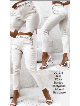 Jeansy damskie  ,size s-xl, paczka 12szt,