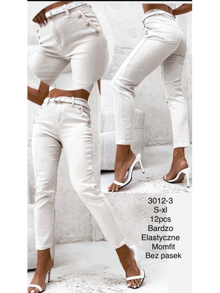 Jeansy damskie  ,size s-xl, paczka 12szt,