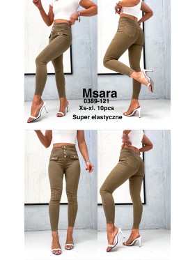 Jeansy damskie  M'sara,size xs-xl, paczka 10szt,