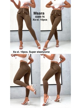 Jeansy damskie  M'sara,size xs-xl, paczka 10szt,