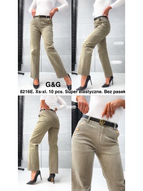 Jeansy damskie  ,size s-xl, paczka 10szt,