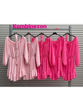 Kombinezony damskie Włoski, size uni, paczka 6szt,Mix kolor