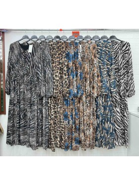 Sukienki damskie Włoski, size uni, paczka 6szt,Mix kolor