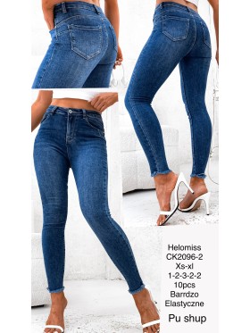Jeansy damskie  ,size xs-xl, paczka 10szt,