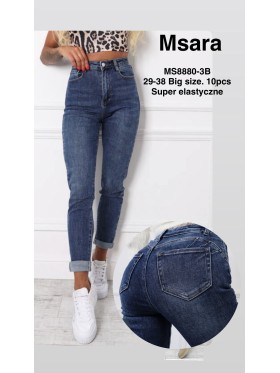 Jeansy damskie  ,size 29-36, paczka 10szt,