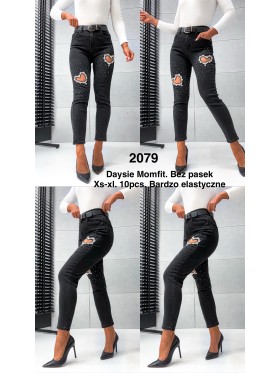 Jeansy damskie  ,size xs-xl, paczka 10szt,