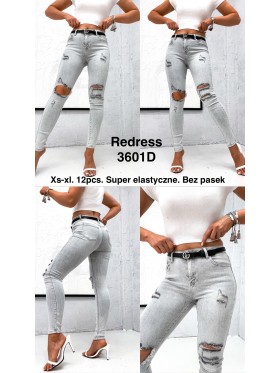 Jeansy damskie  ,size xs-xl, paczka 12szt,