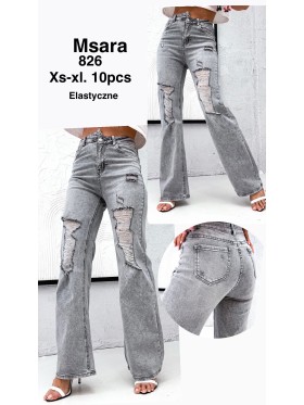 Jeansy damskie  ,size xs-xl, paczka 10szt,