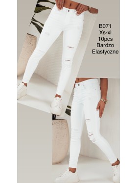 Jeansy damskie  ,size xs-xl, paczka 10szt,