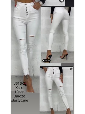 Jeansy damskie  ,size xs-xl, paczka 10szt,