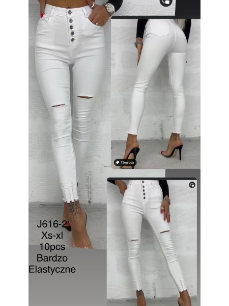 Jeansy damskie  ,size xs-xl, paczka 10szt,