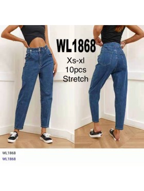 Jeansy damskie  ,size xs-xl, paczka 10szt,
