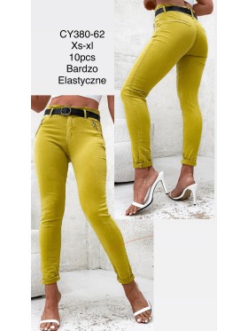 Jeansy damskie  ,size xs-xl, paczka 10szt,