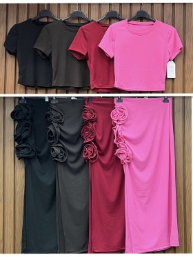 Sukienki damskie wloskie, size uni, paczka 6szt, MIX kolor