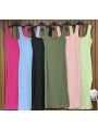 Sukienki damskie wloskie, size uni, paczka 6szt, MIX kolor