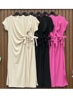 Sukienki damskie wloskie, size uni duzy, paczka 6szt, mix kolor