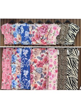 Komplety damskie wloskie, size uni, paczka 6szt, MIX kolor