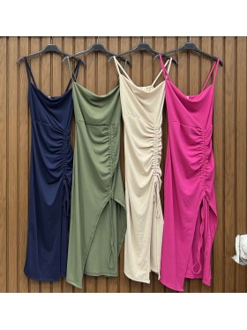 Sukienki damskie wloskie, size uni, paczka 6szt, MIX kolor