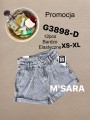 Spodenki jeansowe damskie M'sara, size xs-xl, paczka 12szt,