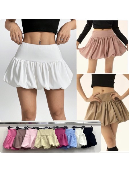 Spódnica  damskie wloskie, size uni, paczka 6szt, MIX kolor