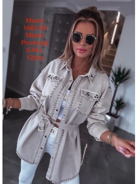 Kurtki Jeansowe damskie M'sara, size S-L, paczka 12szt,