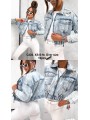Kurtki Jeansowe damskie , size xs-M, paczka 10szt,