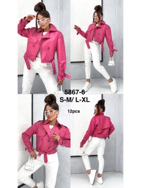 Kurtki Jeansowe damskie , size s-XL, paczka 12szt,