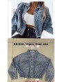 Kurtki Jeansowe damskie , size xs-M, paczka 10szt,