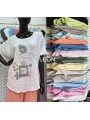 Bluzki damskie , size uni, paczka 6szt, MIX kolor