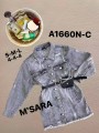 Kurtki Jeansowe damskie M'sara, size S-L, paczka 12szt,