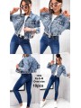 Kurtki Jeansowe damskie , size xs-M, paczka 10szt,