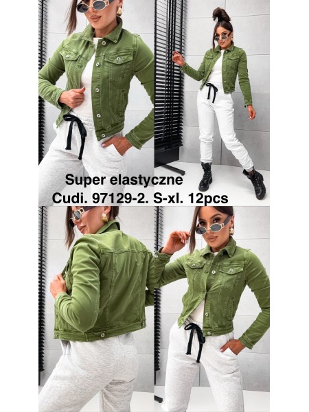 Kurtki Jeansowe damskie , size s-XL, paczka 12szt,