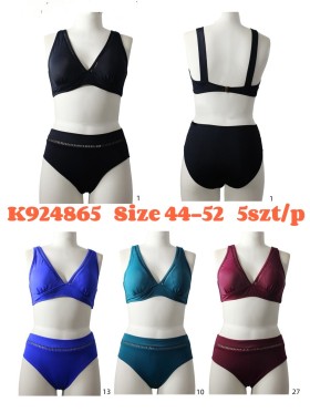 Stroje kąpielowe damskie , size 44-52 ,paczka 5szt, 1 kolor