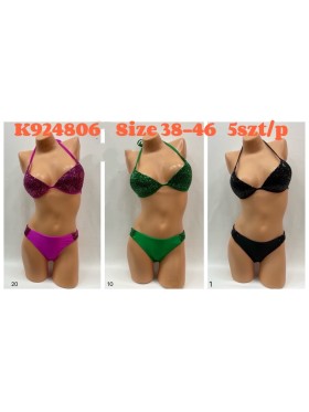 Stroje kąpielowe damskie , size 38-46 ,paczka 5szt, 1 kolor