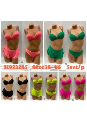 Stroje kąpielowe damskie , size 38-46 ,paczka 5szt, 1 kolor