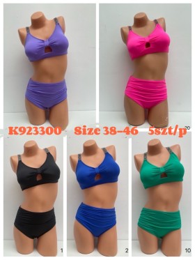 Stroje kąpielowe damskie , size 38-46 ,paczka 5szt, 1 kolor