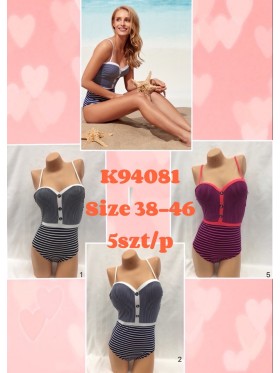 Stroje kąpielowe damskie , size 38-46 ,paczka 5szt, 1 kolor