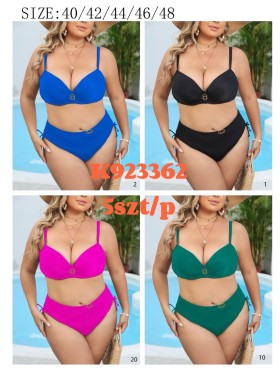 Stroje kąpielowe damskie , size 40-48 ,paczka 5szt, 1 kolor